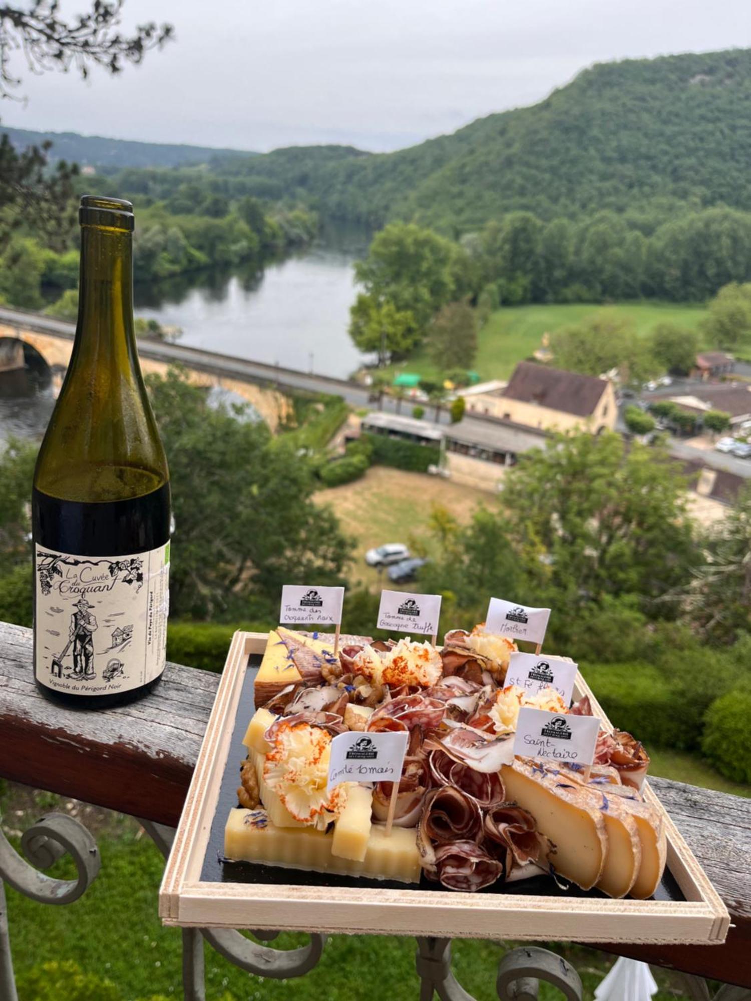 Vue Magique A Castelnaud Villa Eksteriør bilde
